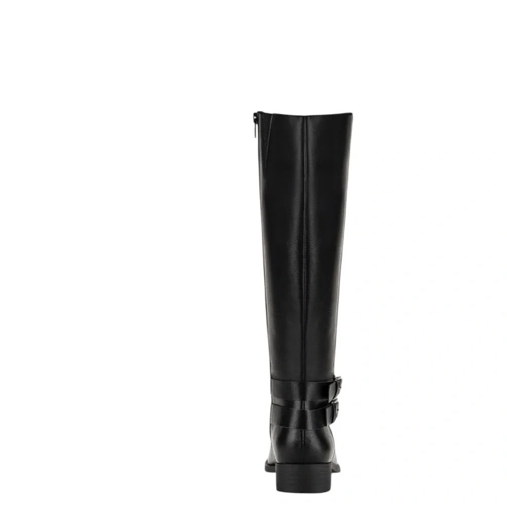 NWT Style & Co. MaliaWC black Mid-Calf  Black Over the Knee‎ Boots size 7.5 M